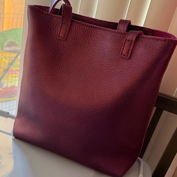 Portland Leather Goods - Full Size Cross Body zipper - ultraviolet - Picture 10 of 10